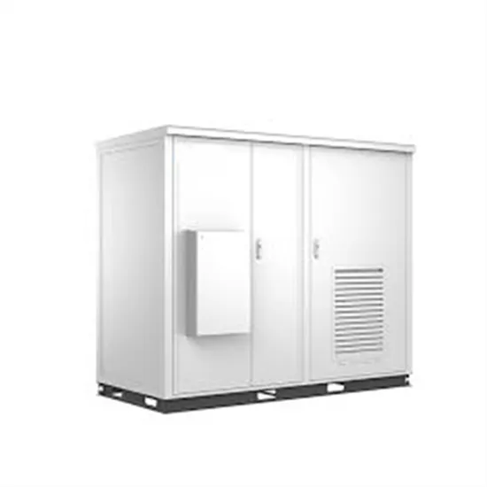 Batteries in the base station integrated cabinet